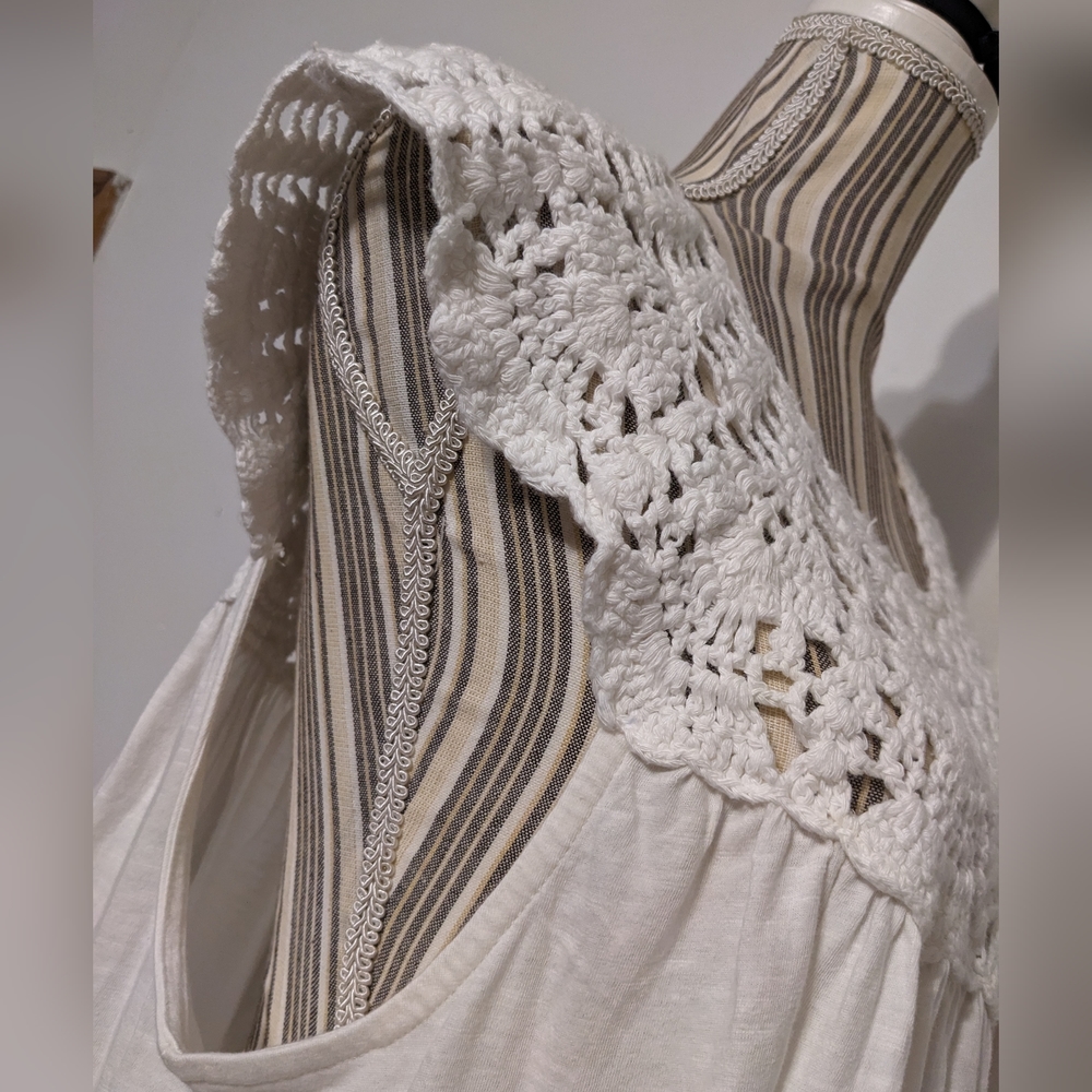 Lucky Brand crochet summer top nwt - Picture 8 of 16